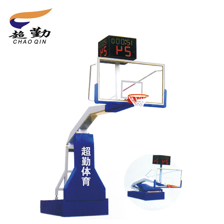 CQ-H01超勤比賽用電動液壓籃球架